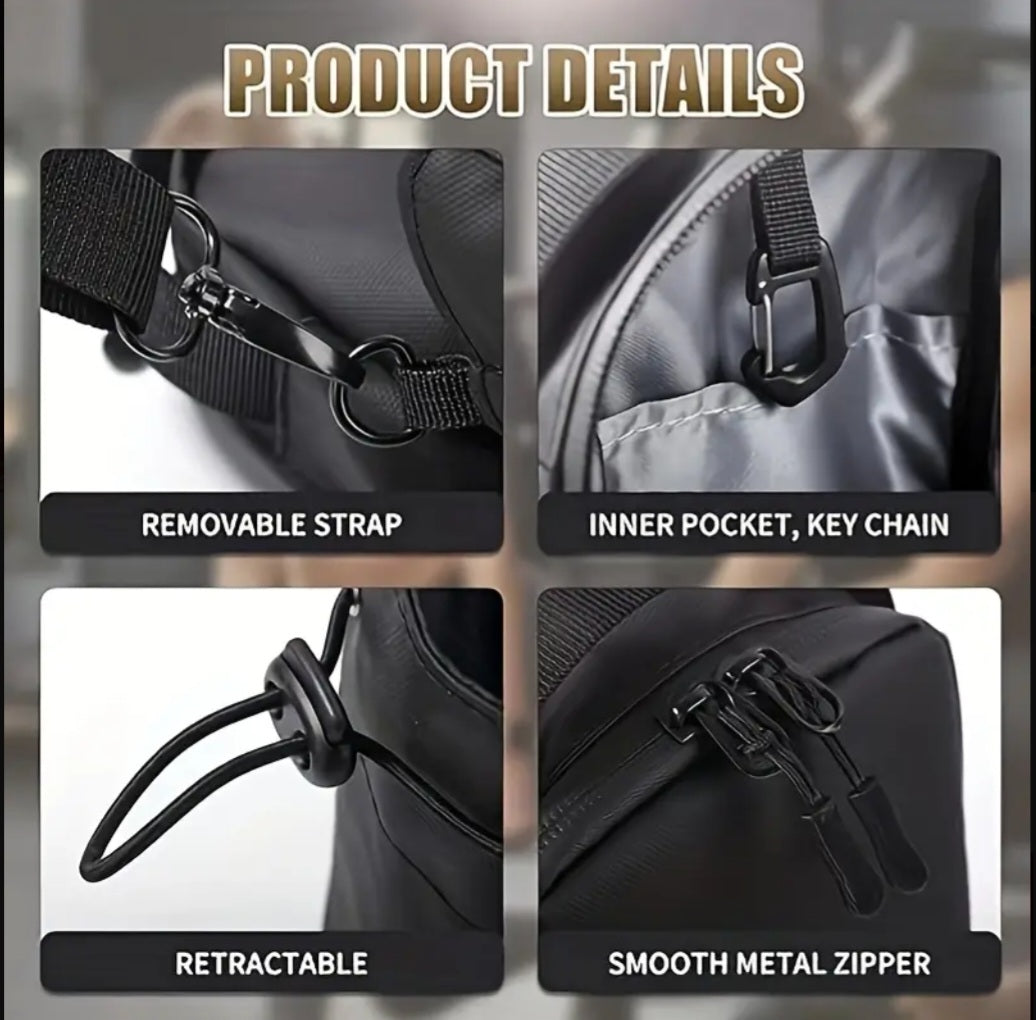 3x Strong Magnetic Fitness Bag - Unisex Gym Water Bottle Holder & Phone/Wallet Storage for Travel, Sports, Cycling, and Workouts.